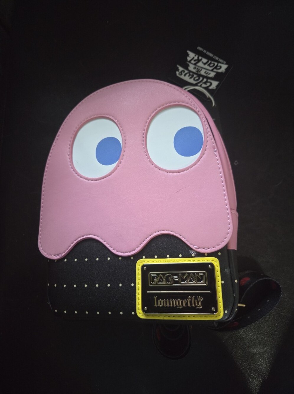 Pink Pac-Man Ghost Loungefly Bag